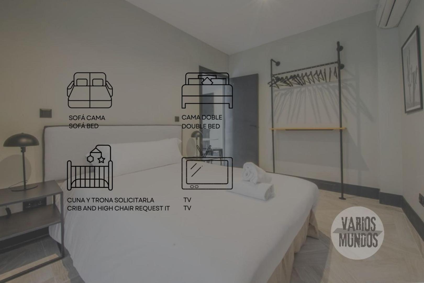 Familiar Apt Para 5Pax En Calle Santa Ana-Centro E2 Madrid Exterior foto
